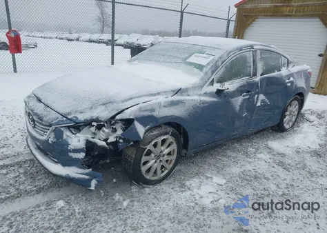 2015 Mazda Mazda6 I Sport from USA, damaged, VIN JM1GJ1U53F1201918